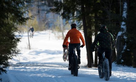 Fat,Bikers,On,Fat,Bikes,On,Trails,In,The,Winter